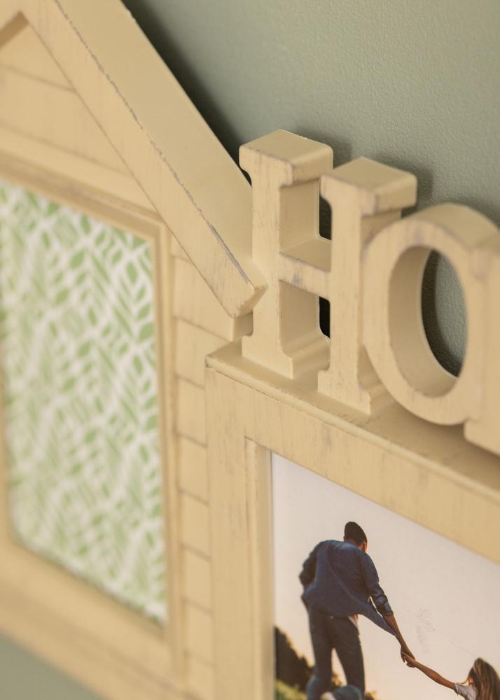 Home Kollaasikehys Creme - 3 kuvalle