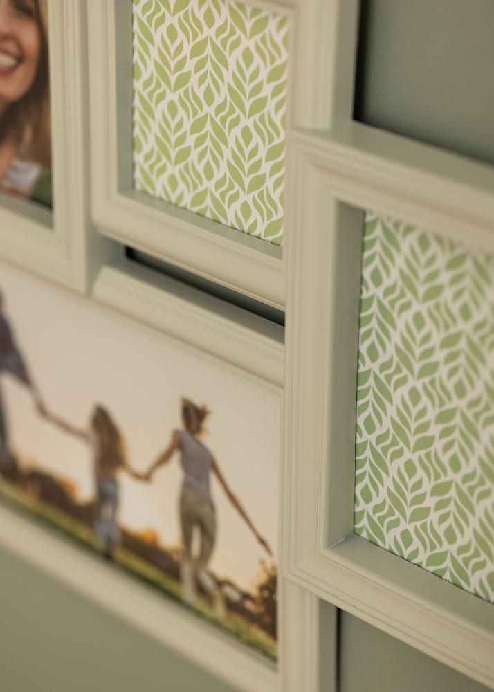 Light Living Kollaasikehys Vaaleanharmaa - 6 kuvalle