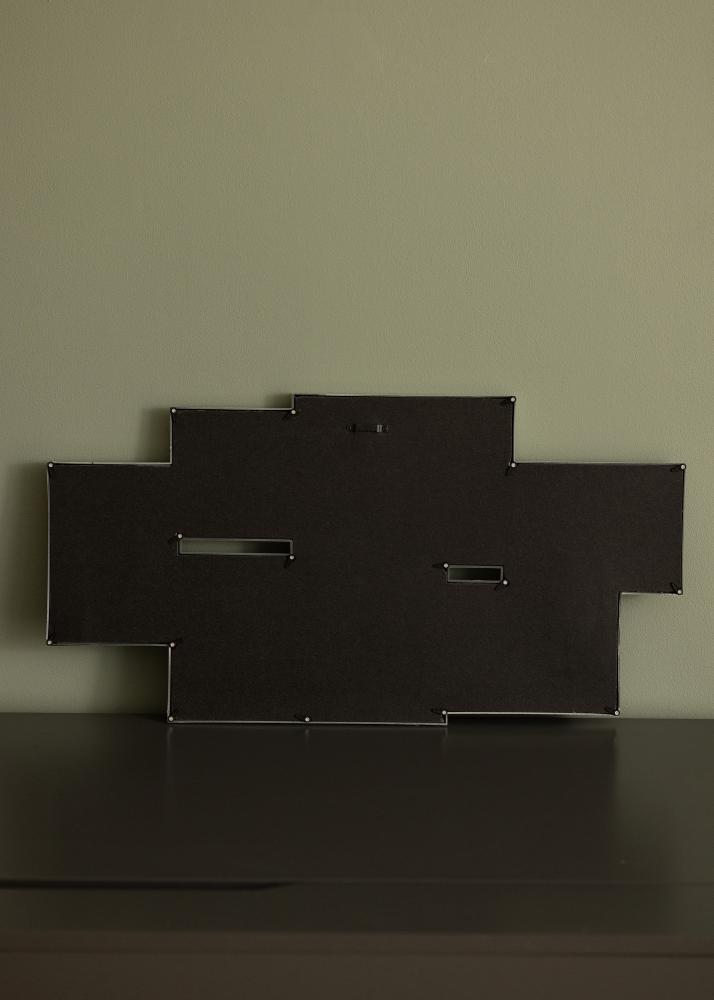 Light Living Kollaasikehys Vaaleanharmaa - 6 kuvalle