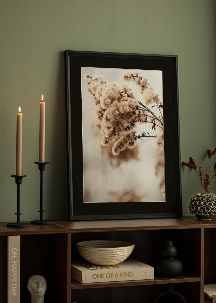 Kehys Globe Musta 50x60 cm - Paspatuuri Musta 35x45 cm