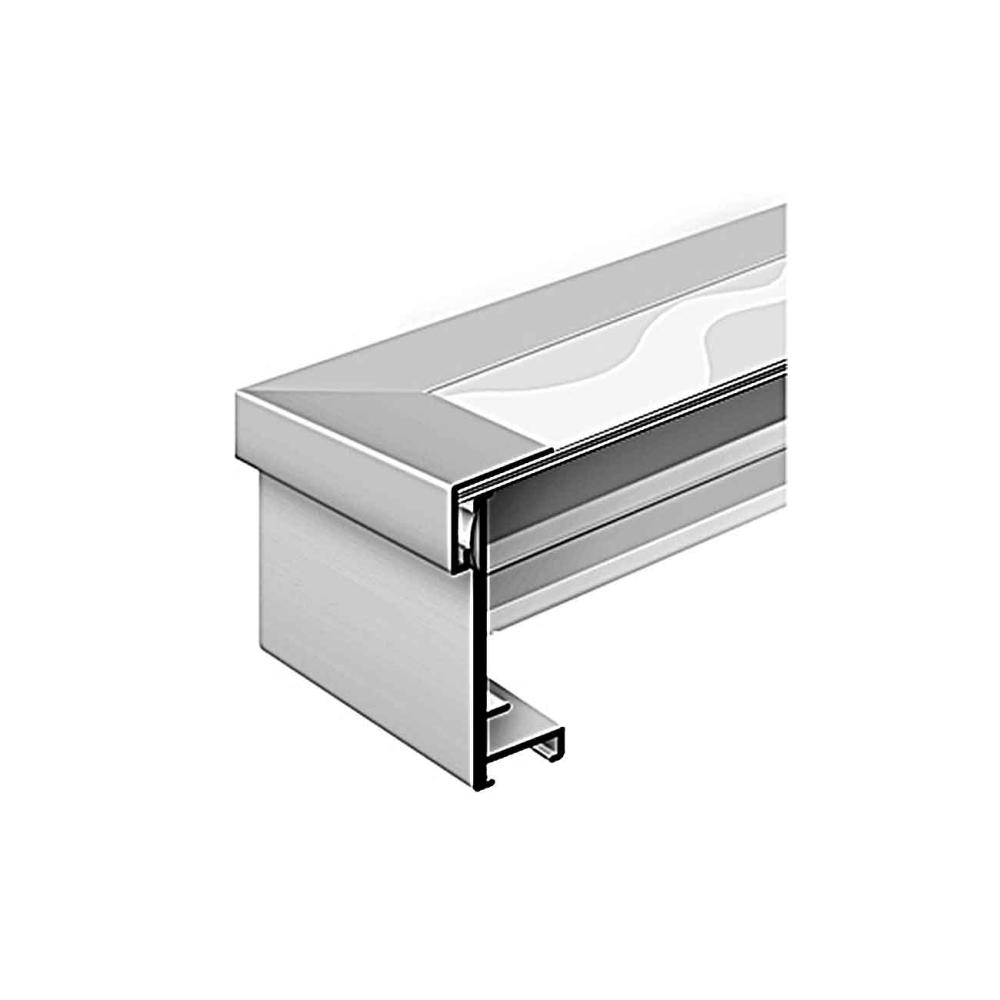 Kehys Nielsen Frame Box Acryl Hopeanvärinen 70x90 cm