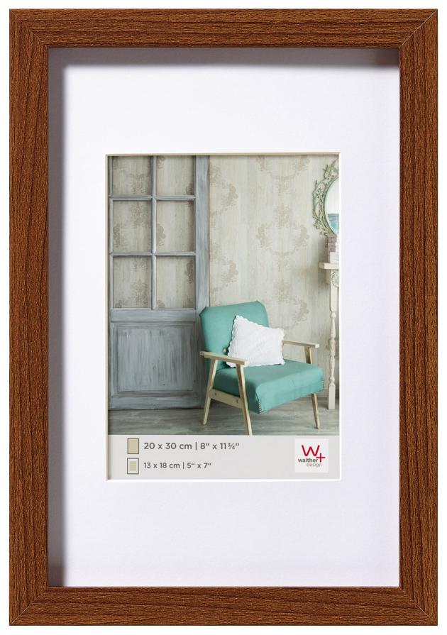 Kehys New Stockholm Saksanpähkinä 15x20 cm