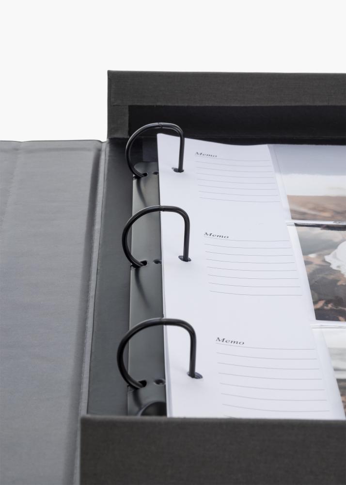 KAILA MEMORIES Black XL - Coffee Table Album - 60 Kuvalle Koossa 10x15 cm