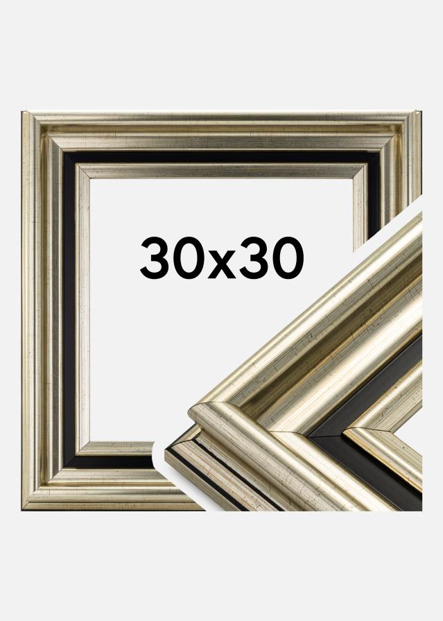 Kehys Gysinge Premium Hopeanvärinen 30x30 cm