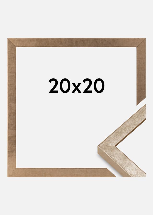 Kehys Ares Akryylilasi Messinki 20x20 cm