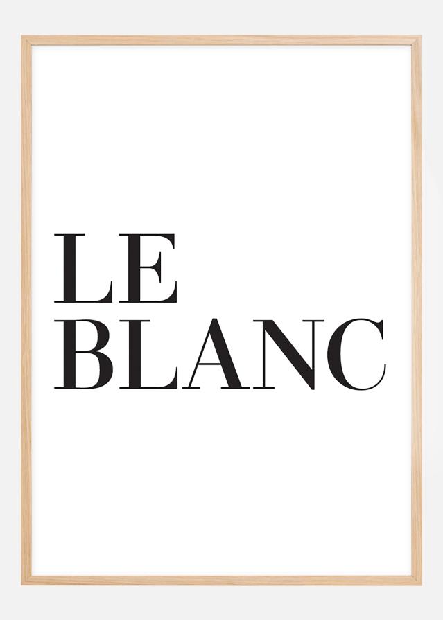 Le blanc Juliste