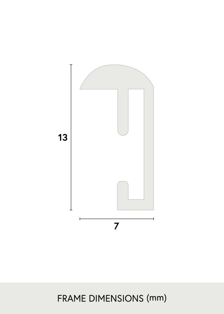 Kehys Can-Can Musta 21x30 cm