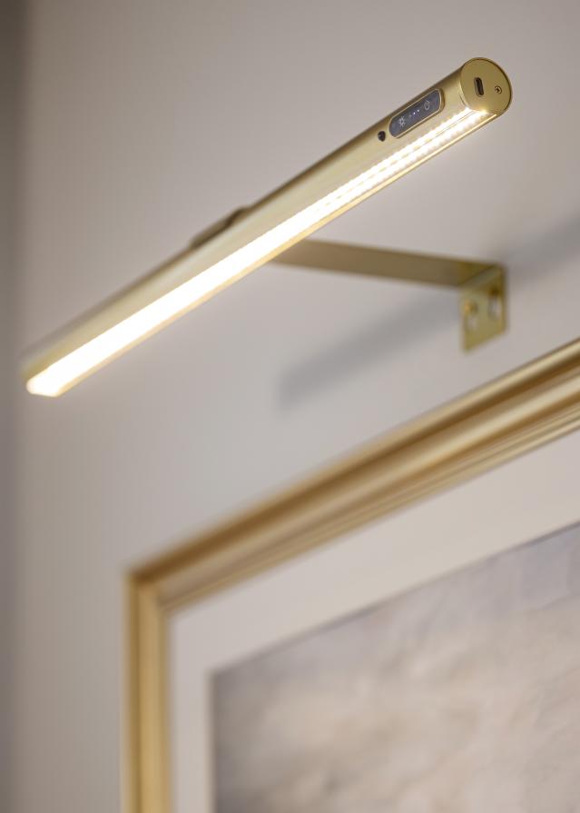 KAILA Halo Paristokäyttöinen Tauluvalaistus 50 cm - Kulta