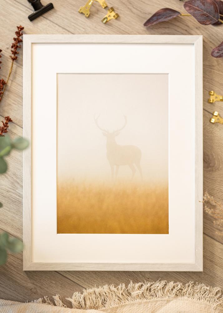 Kehys Ares Akryylilasi White Oak 21x29,7 cm (A4)