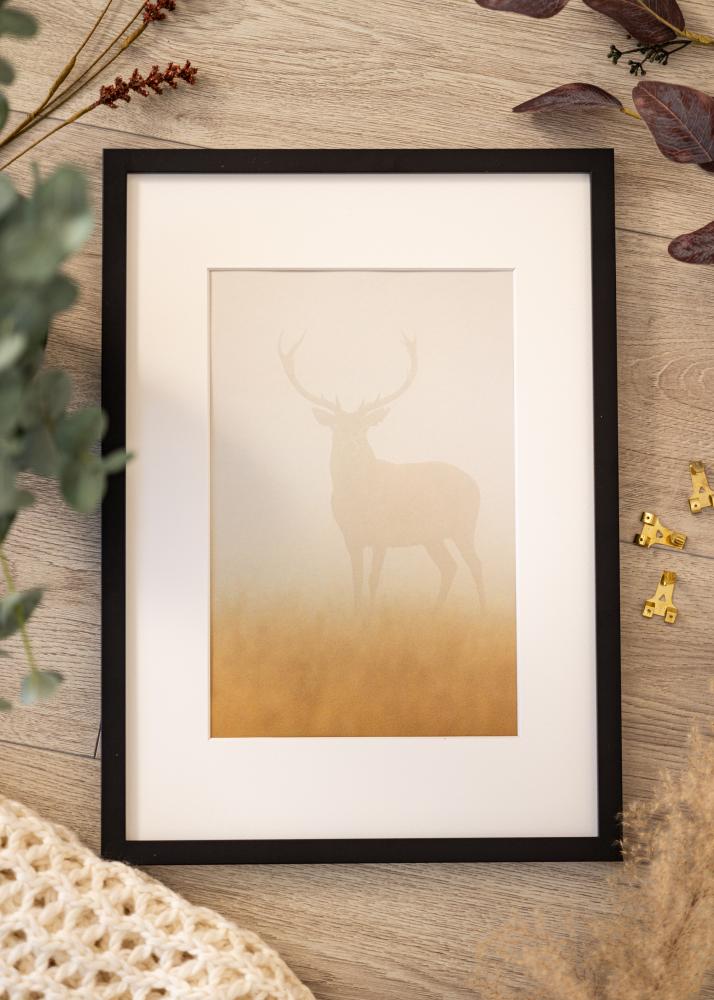 Kehys Modern Akryylilasi Musta 50x70 cm