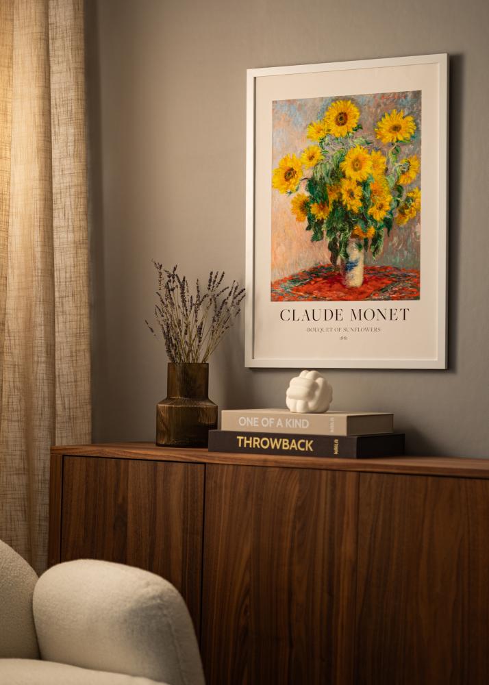 Kehys Deco Akryylilasi Valkoinen 60x80 cm