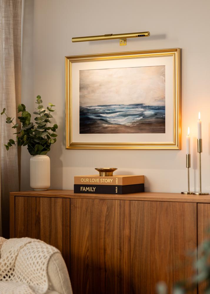 KAILA Halo Paristokäyttöinen Tauluvalaistus 50 cm - Kulta