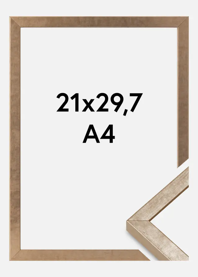 Kehys Ares Akryylilasi Messinki 21x29,7 cm (A4)