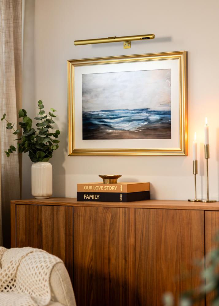 KAILA Halo Paristokäyttöinen Tauluvalaistus 50 cm - Kulta