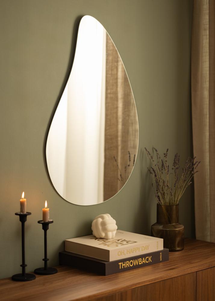 Peili Slim Drop Clear 80x55 cm