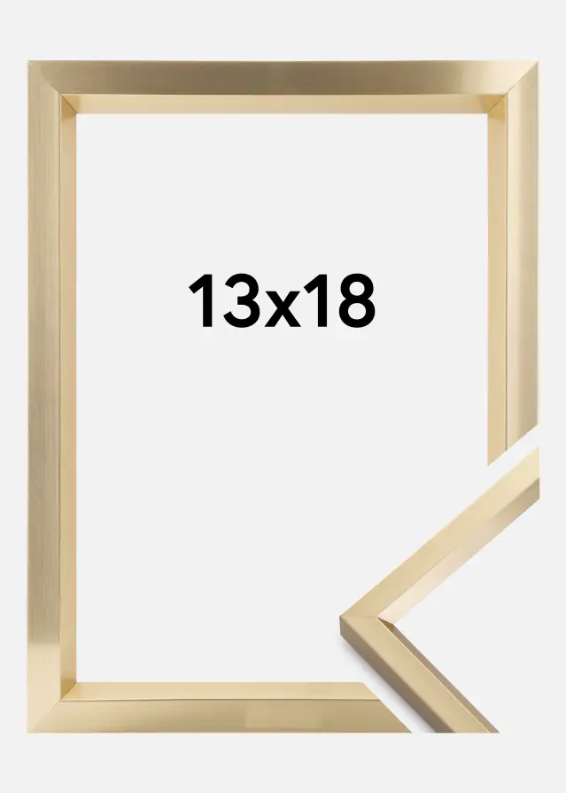 Kehys Steel Style Kullanvärinen 13x18 cm