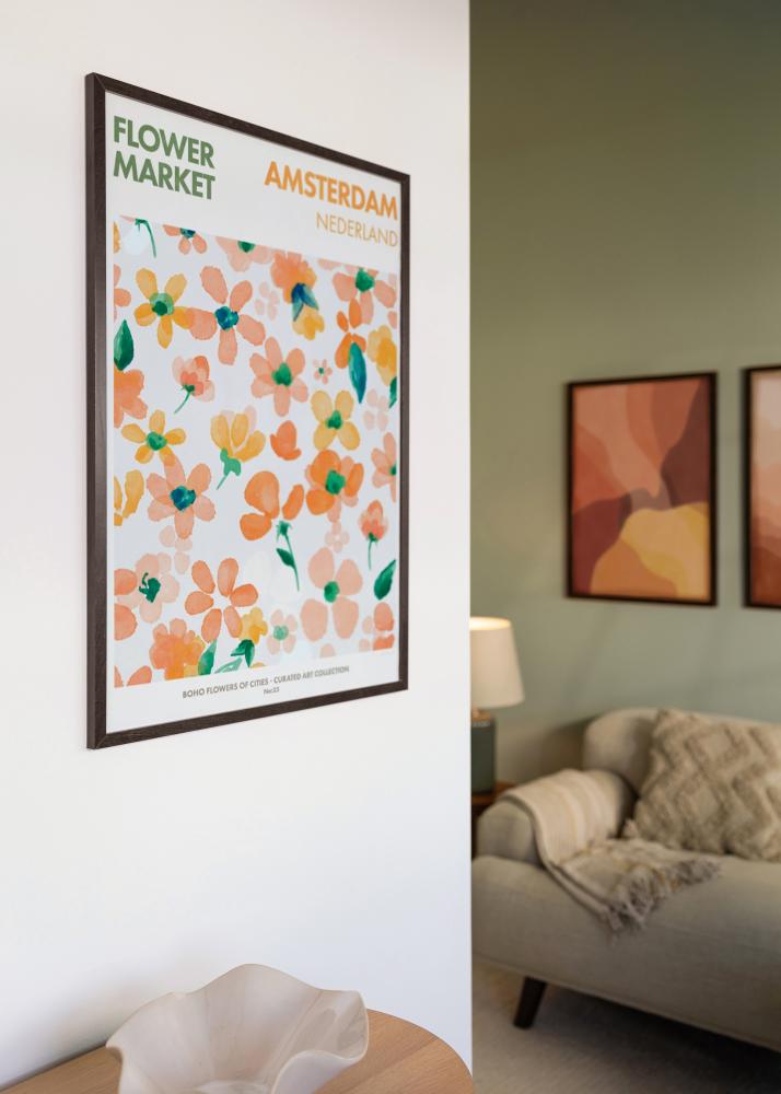 Kehys Trendy Akryylilasi Saksanpähkinä 50x70 cm