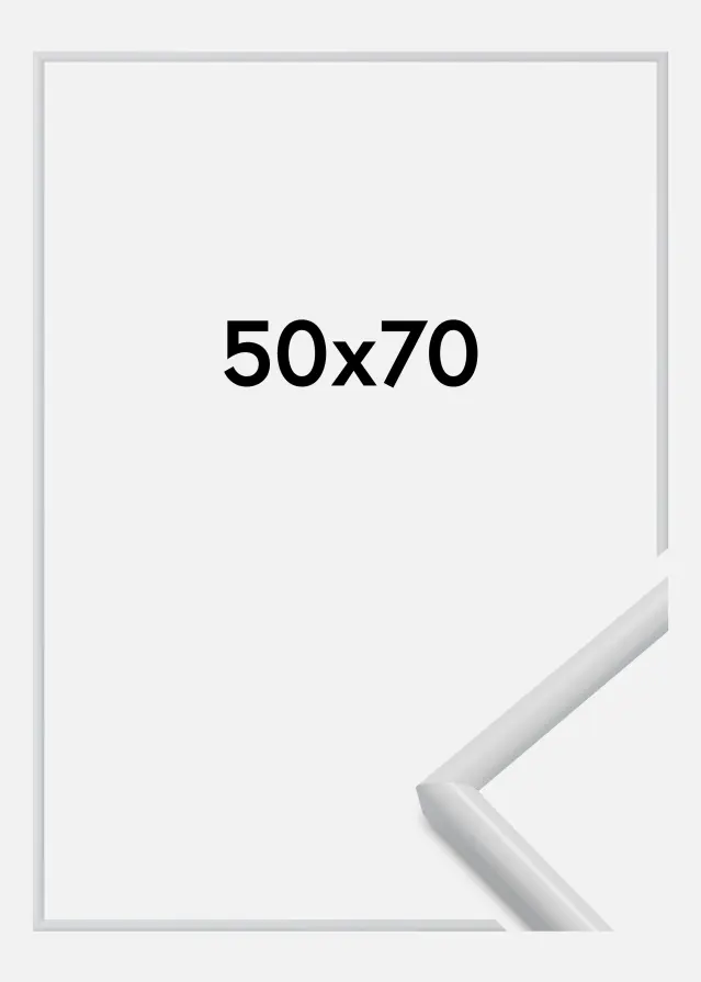 Kehys Galeria Valkoinen 50x70 cm