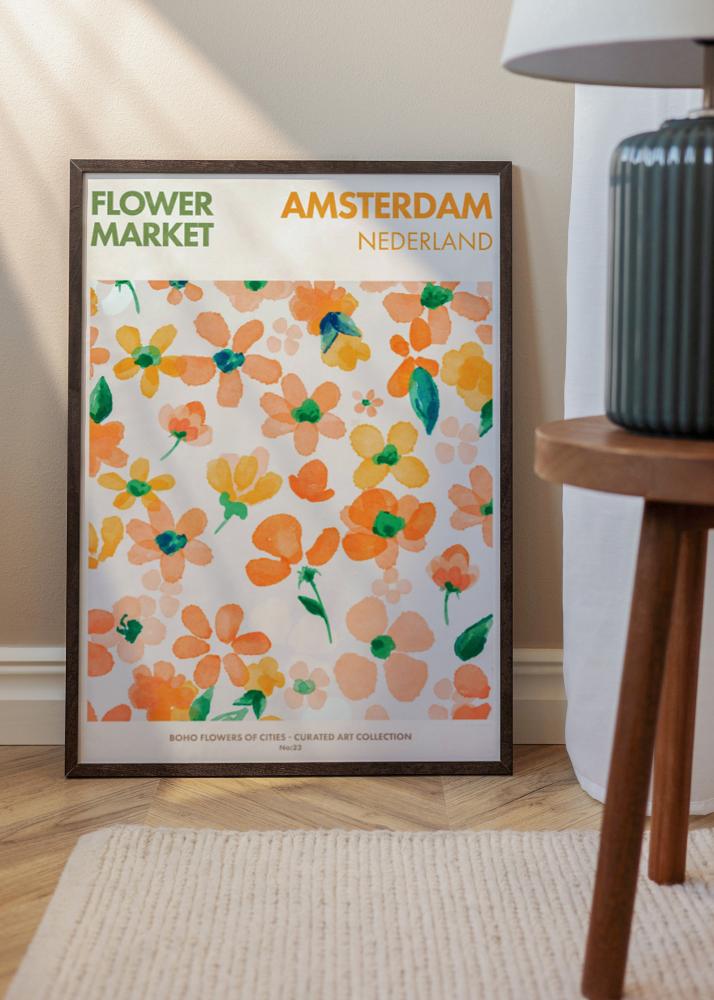 Kehys Trendy Akryylilasi Saksanpähkinä 50x70 cm