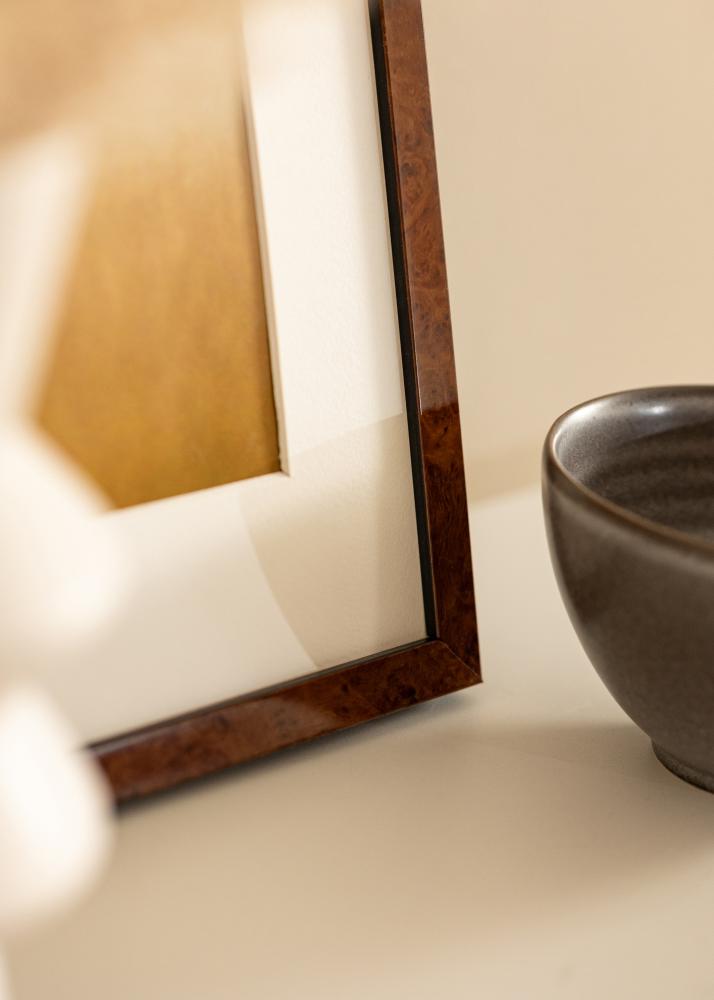 Kehys Ares Akryylilasi Burr Walnut 29,7x42 cm (A3)