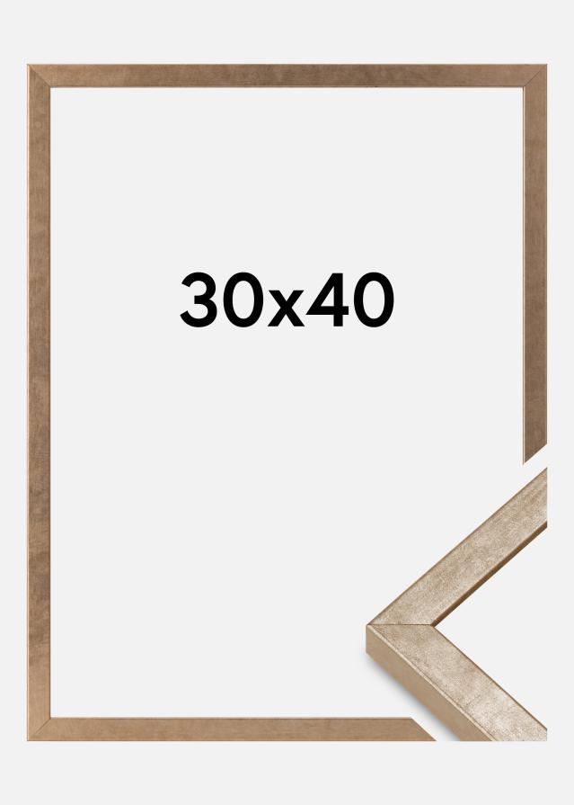 Kehys Ares Akryylilasi Messinki 30x40 cm