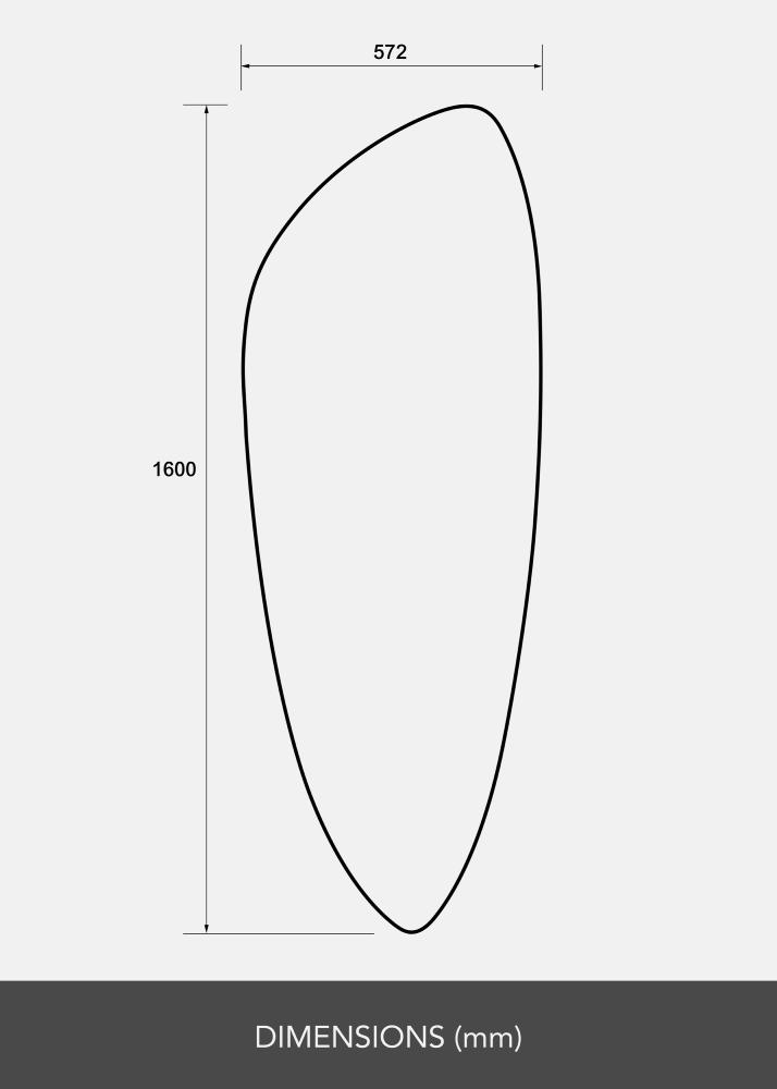 Peili Obelisk 160x57 cm