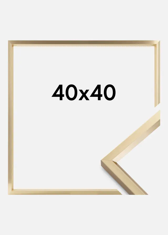 Kehys Steel Style Kullanvärinen 40x40 cm