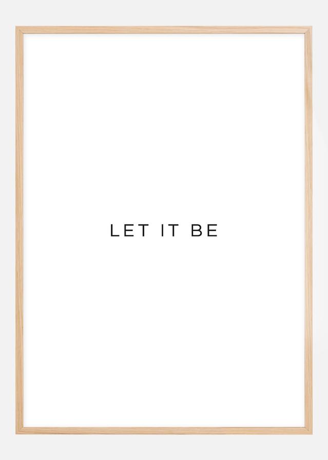 Let it be Juliste