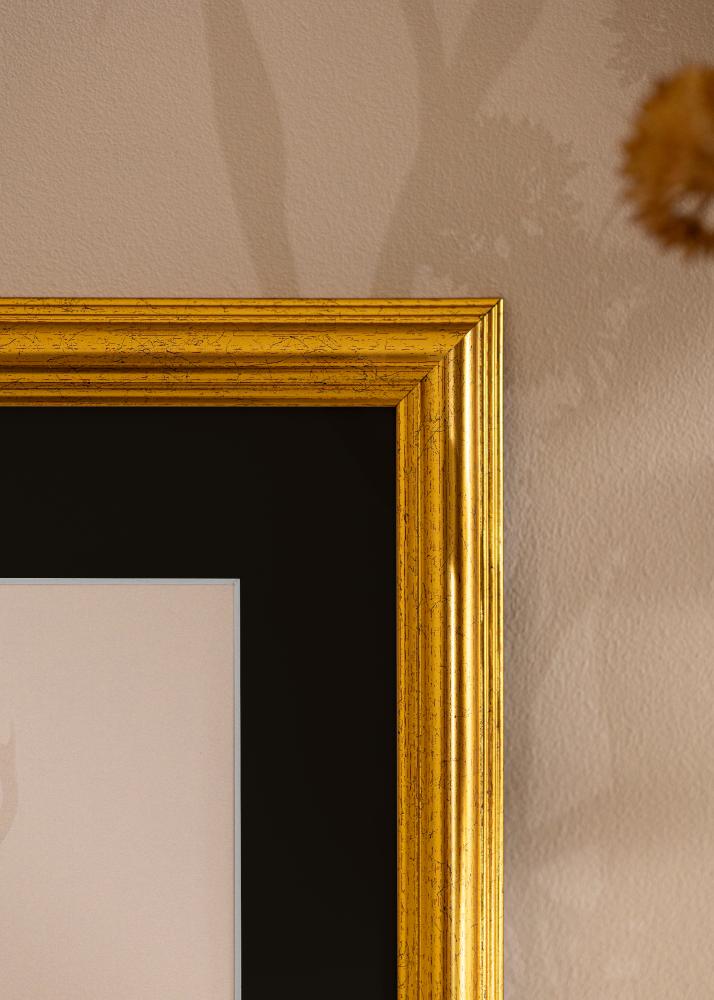 Kehys Västkusten Kulta 32x45 cm - Paspatuuri Musta 25x30 cm