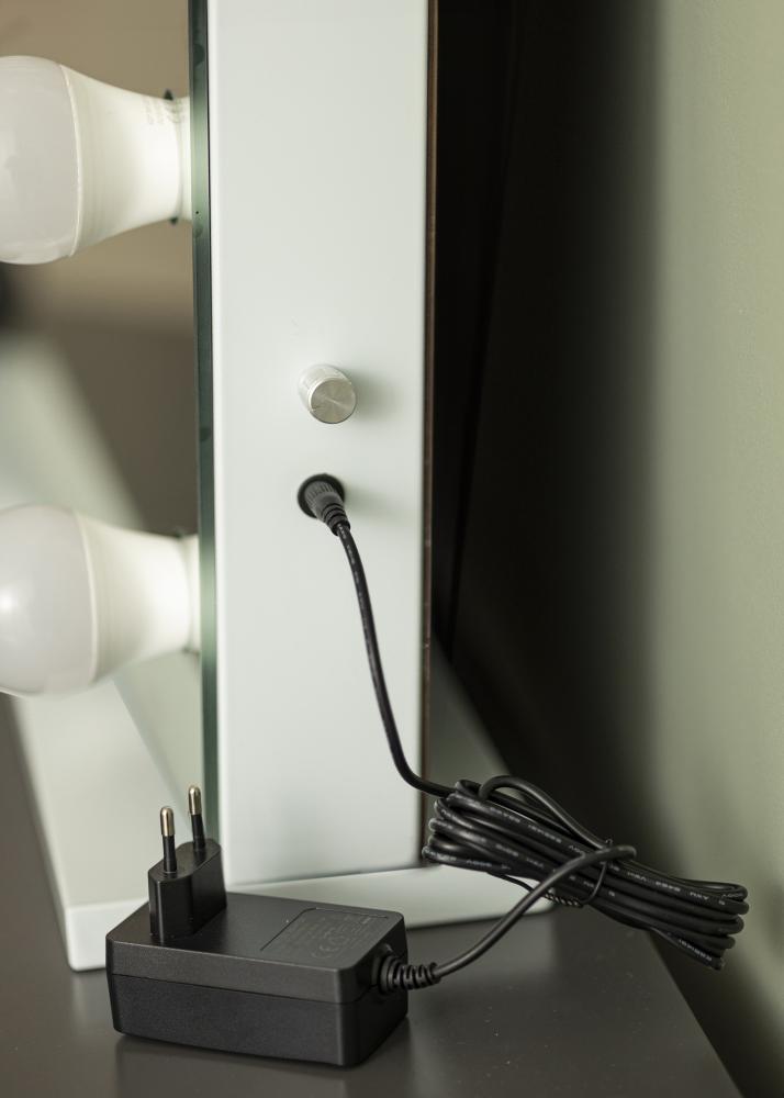 KAILA Meikkipeili Hollywood Edge 14 E27 Valkoinen 80x65 cm