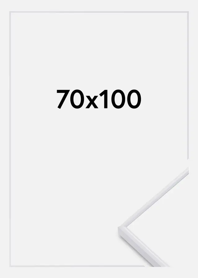 Kehys Visby Akryylilasi Valkoinen 70x100 cm
