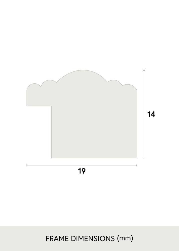 Kehys Tango Musta 13x18 cm