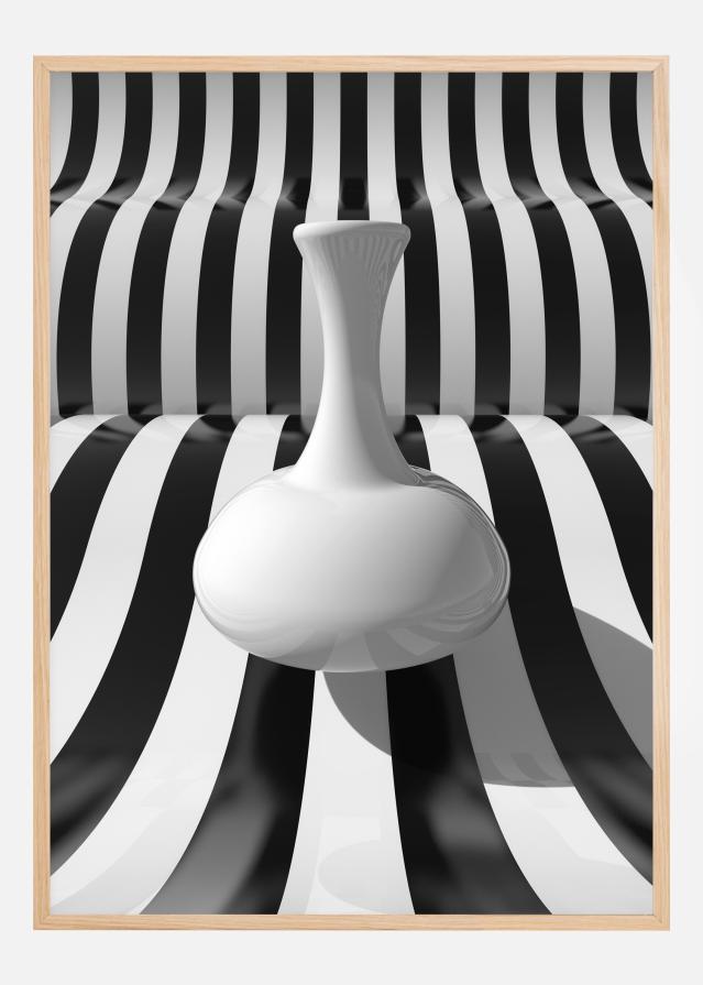 Bottle and Strips Juliste