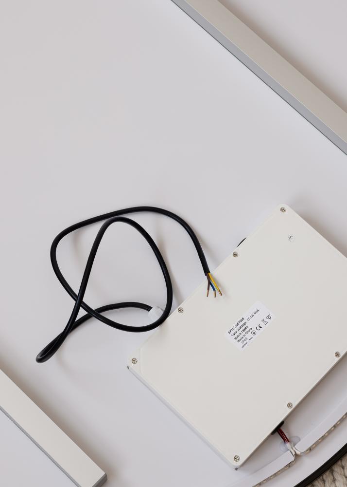 KAILA Peili Circle LED Musta 80 cm Ø