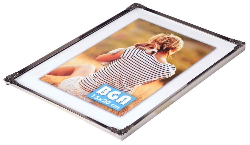 Kehys Rosen Metall Hopeanvärinen 20x25 cm