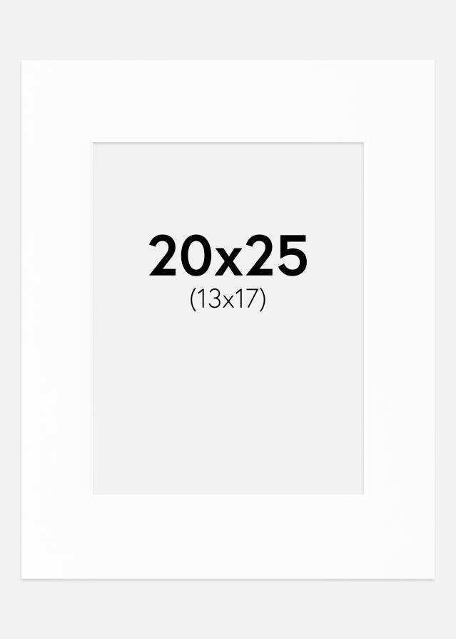 Paspatuuri Canson Valkoinen (Valkoinen keskus) 20x25 cm (13x17)