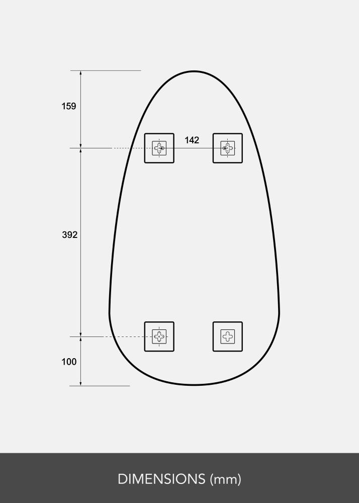 Peili Pendant 35x65 cm
