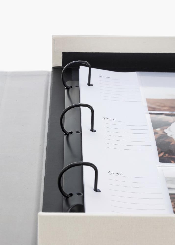 KAILA MEMORIES Warm Grey XL - Coffee Table Album - 60 Kuvalle Koossa 10x15 cm