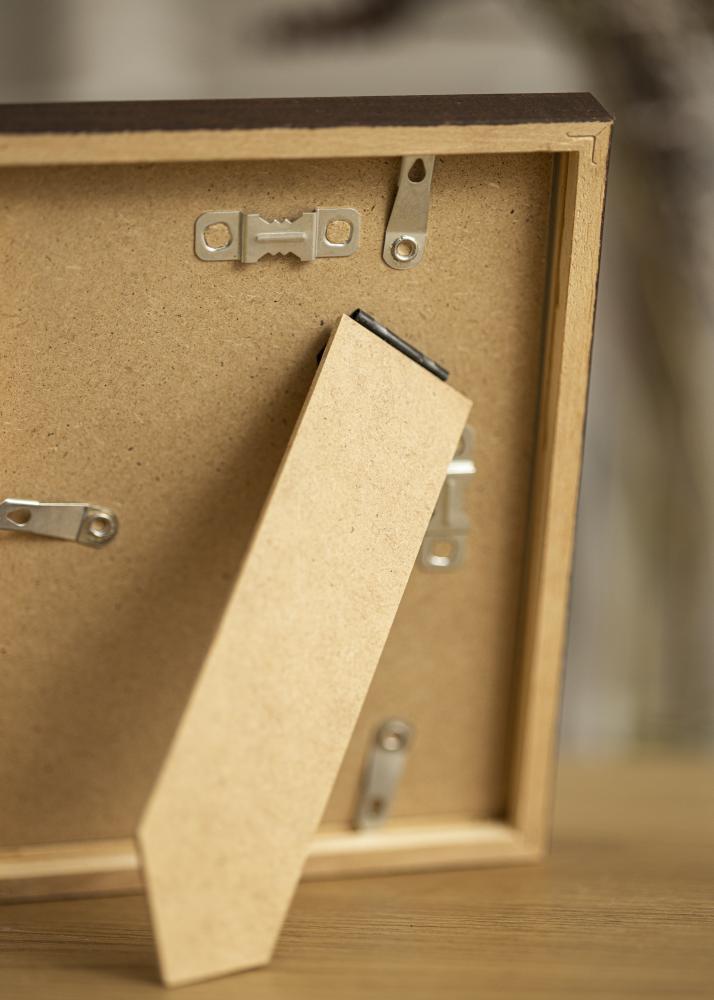 Kehys E-Line Akryylilasi Saksanpähkinä 13x18 cm