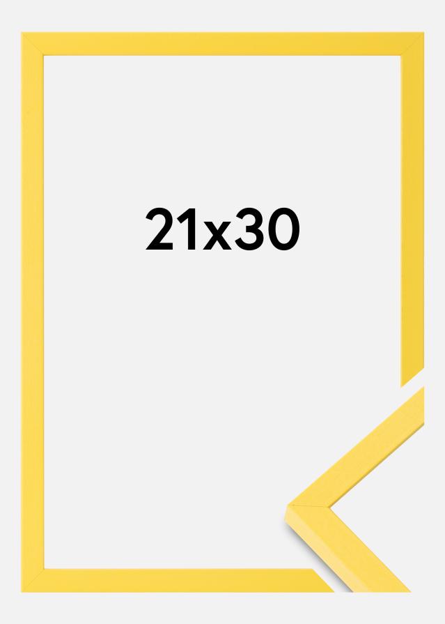 Colorful Akryylilasi Keltainen 21x30 cm