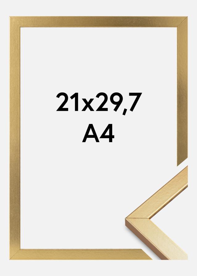 Kehys Minerva Akryylilasi Kulta 21x29,7 cm (A4)