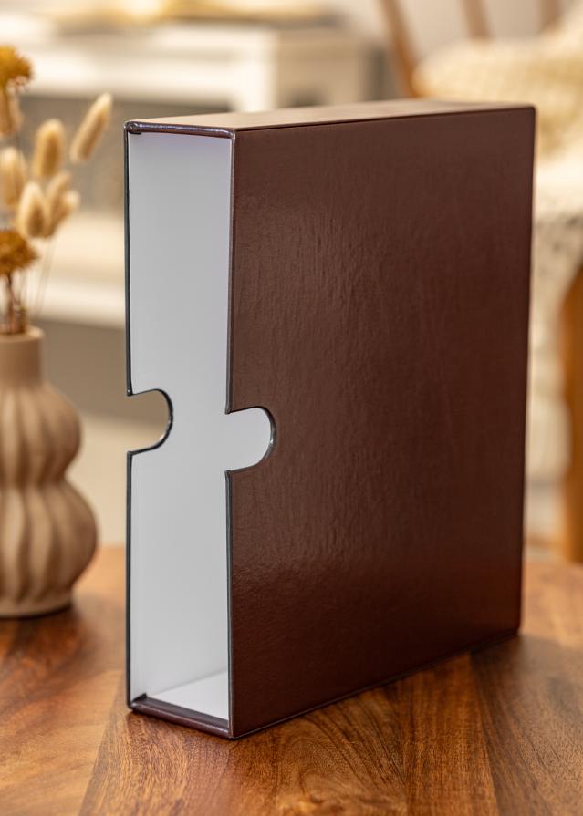 Säilytyslaatikko joka sopii yhteen Together Kierrekansio Ruskea A4 kanssa