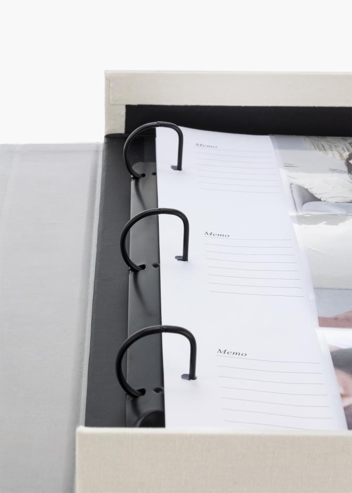 KAILA MEMORIES Warm Grey XL - Coffee Table Album - 60 Kuvalle Koossa 11x15 cm