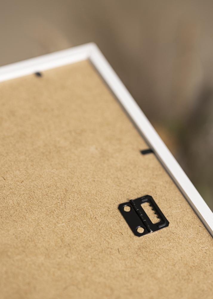 Kehys Kaspar Valkoinen 50x70 cm - Passepartout Valkoinen 16x24 tuumaa