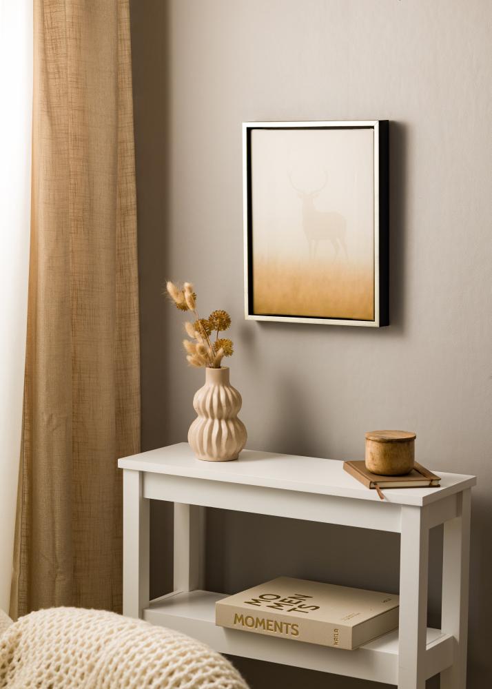 Kehys Ra Canvaskehys Musta/Hopea - Vapaavalintainen Koko