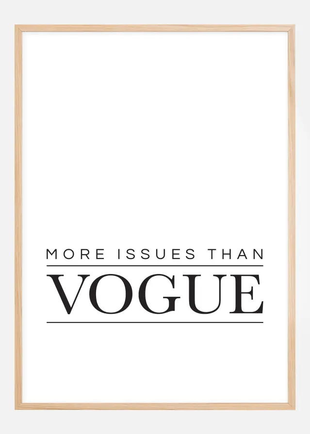 Vogue Juliste