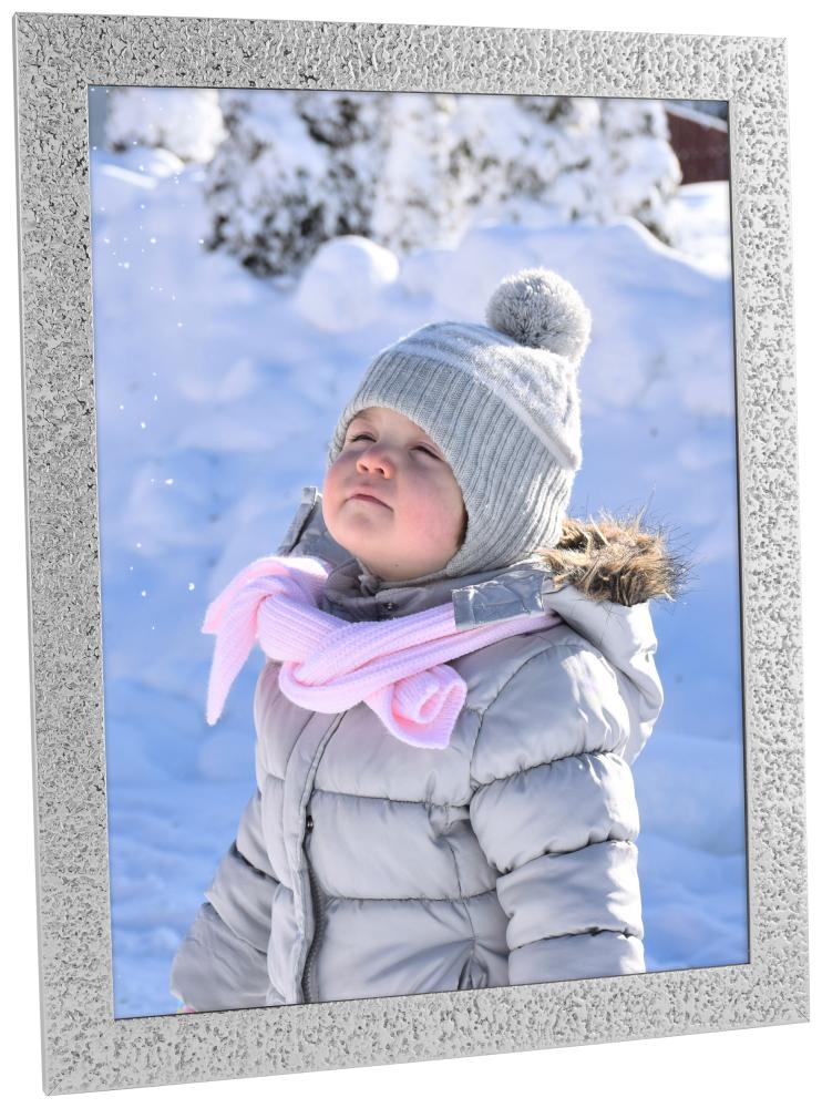 Kehys Glamour Hopeanvärinen