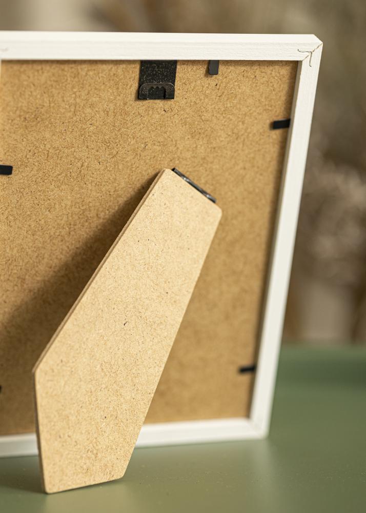 Kehys Kaspar Valkoinen 13x18 cm - Passepartout Valkoinen 7x10 cm