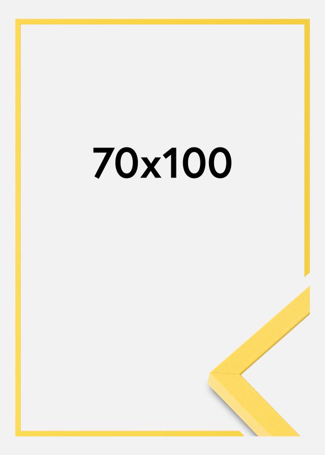 Colorful Akryylilasi Keltainen 70x100 cm