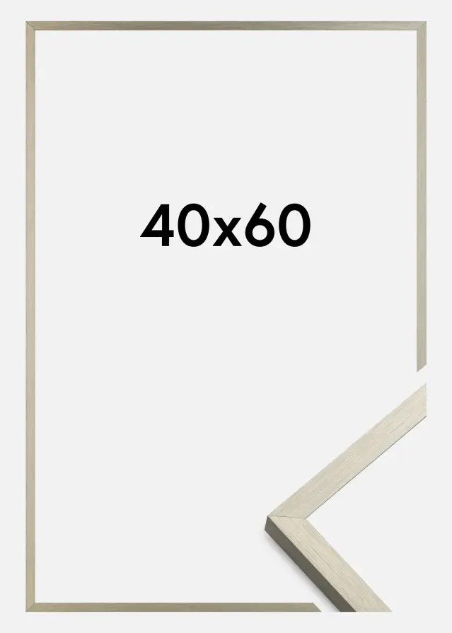 Kehys Chair Teräksenharmaa 40x60 cm